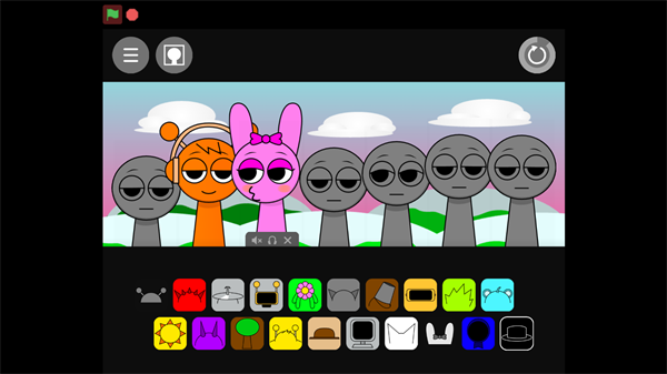 节奏盒子Sprunki亲吻版