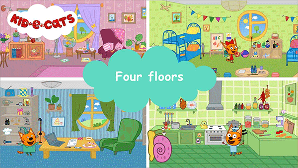 咪好一家英文版手游(KidECatsDollHouse)
