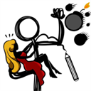 画线或失败游戏