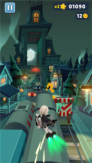 地铁跑酷幽灵小镇版