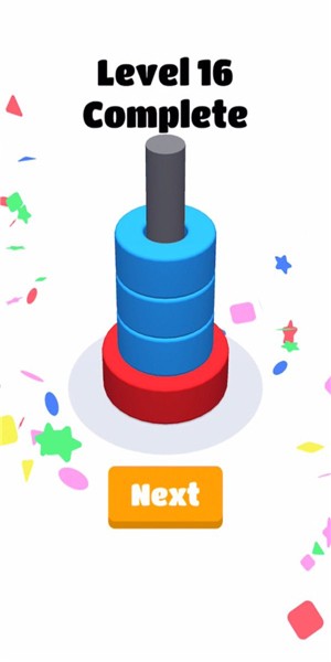 彩色圆圈3D游戏