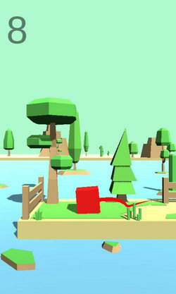 别碰方块儿游戏