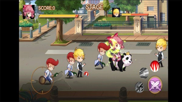 校园格斗女生手游