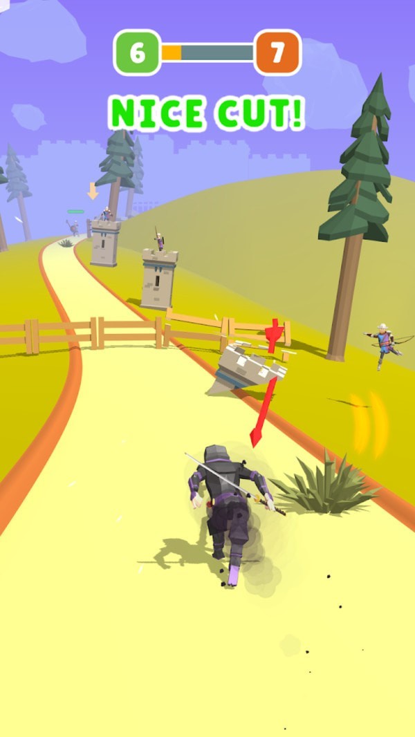 武士刀冲冲冲游戏