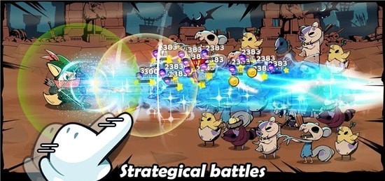 闲散的英雄战斗最新版