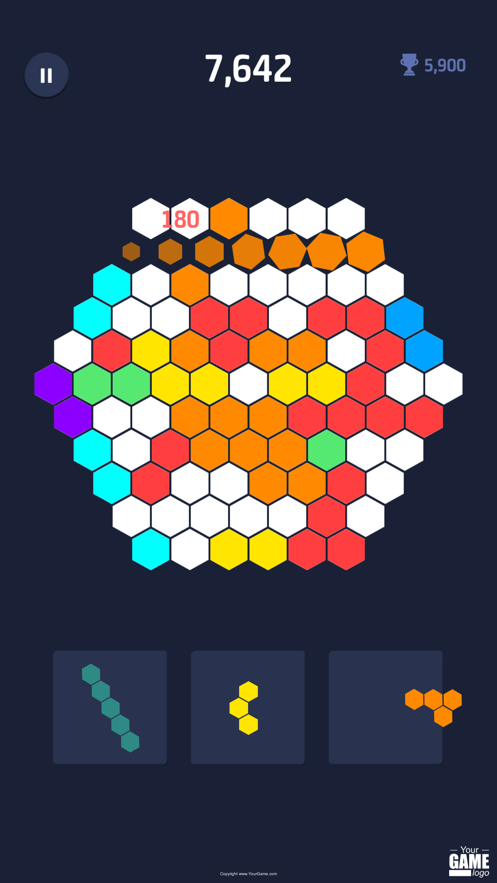 超级六边形消消乐安卓中文版 v1.0