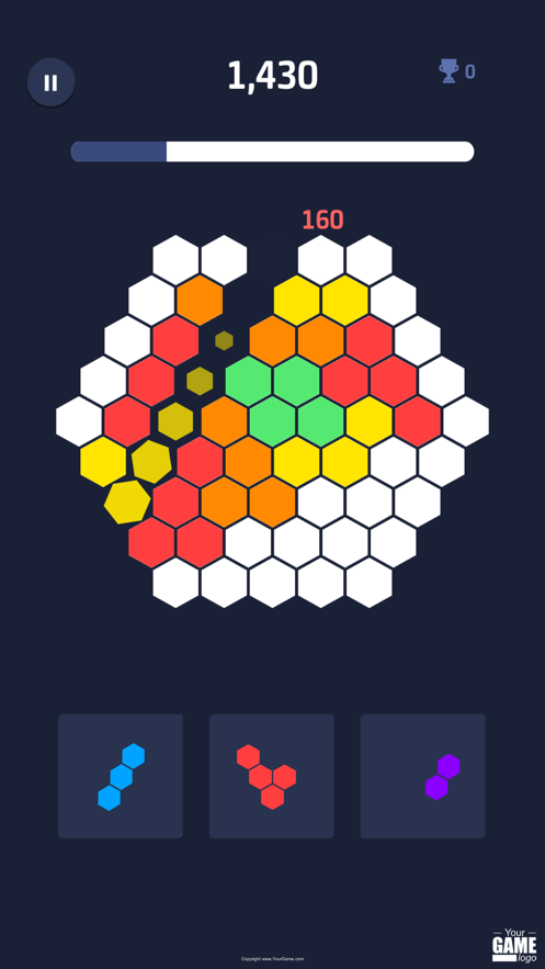 超级六边形消消乐安卓中文版 v1.0