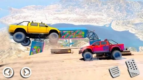 超级英雄吉普特技驾驶游戏最新中文版（Jeep Stunt）