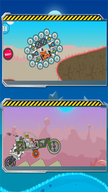 暴爽疯狂赛车绿钥匙版