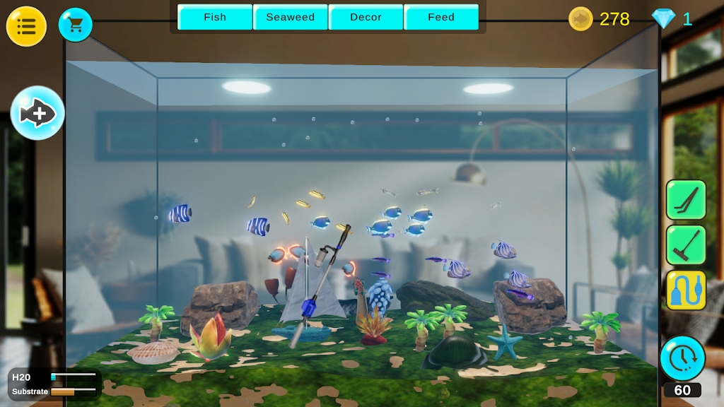 水族馆3D养鱼场游戏官方最新版(Aquarium 3D Fish Farm)