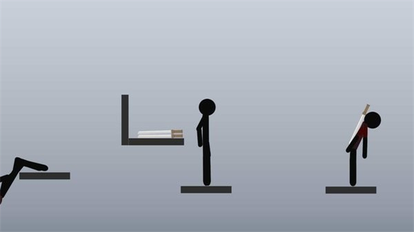 火柴人扔剑