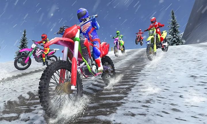 3D摩托车越野赛游戏安卓最新版（Dirt Track Racing Motocross）
