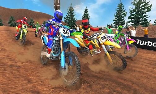 3D摩托车越野赛游戏安卓最新版（Dirt Track Racing Motocross）