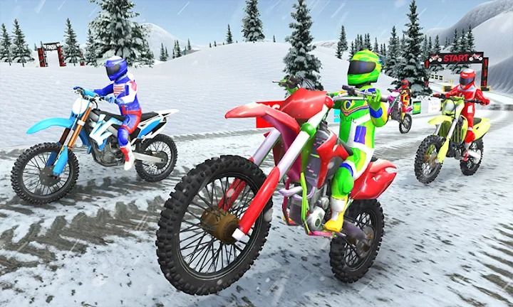 3D摩托车越野赛游戏安卓最新版（Dirt Track Racing Motocross）