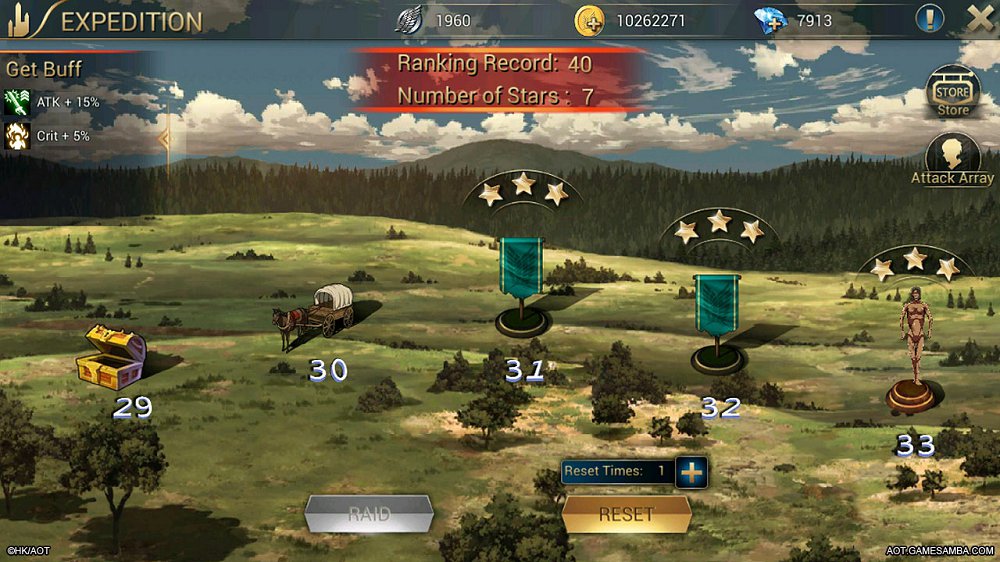进击的巨人冲击官方安卓汉化版 v1.1.1