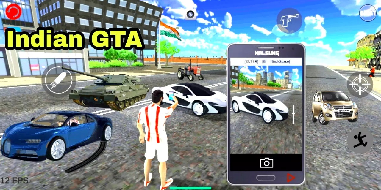 印度汽车驾驶3d游戏手机版（GTA INDIA）