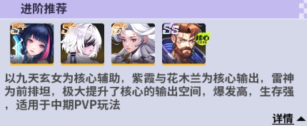 阵容推荐截图2